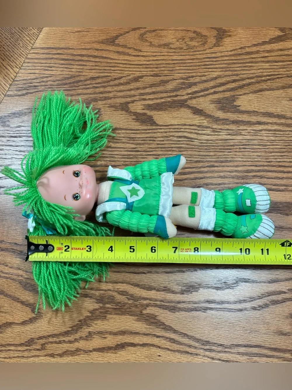Vintage Hallmark Rainbow Brite Patty O'Green Posable 11